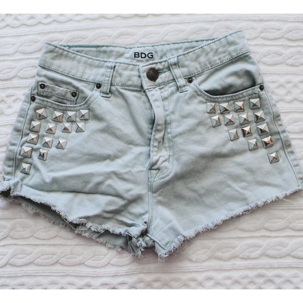 Studded shorts